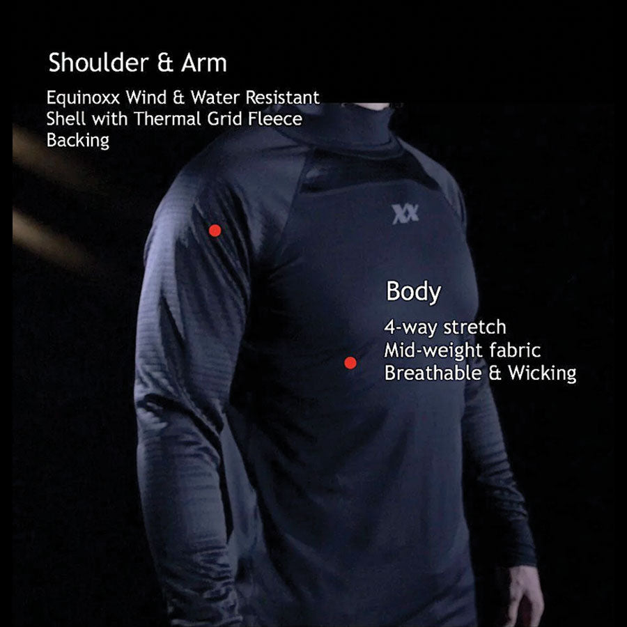 221B Tactical Equinoxx Stage 3 Ultra-Thermal Base Layer Black Tactical Distributors Ltd New Zealand