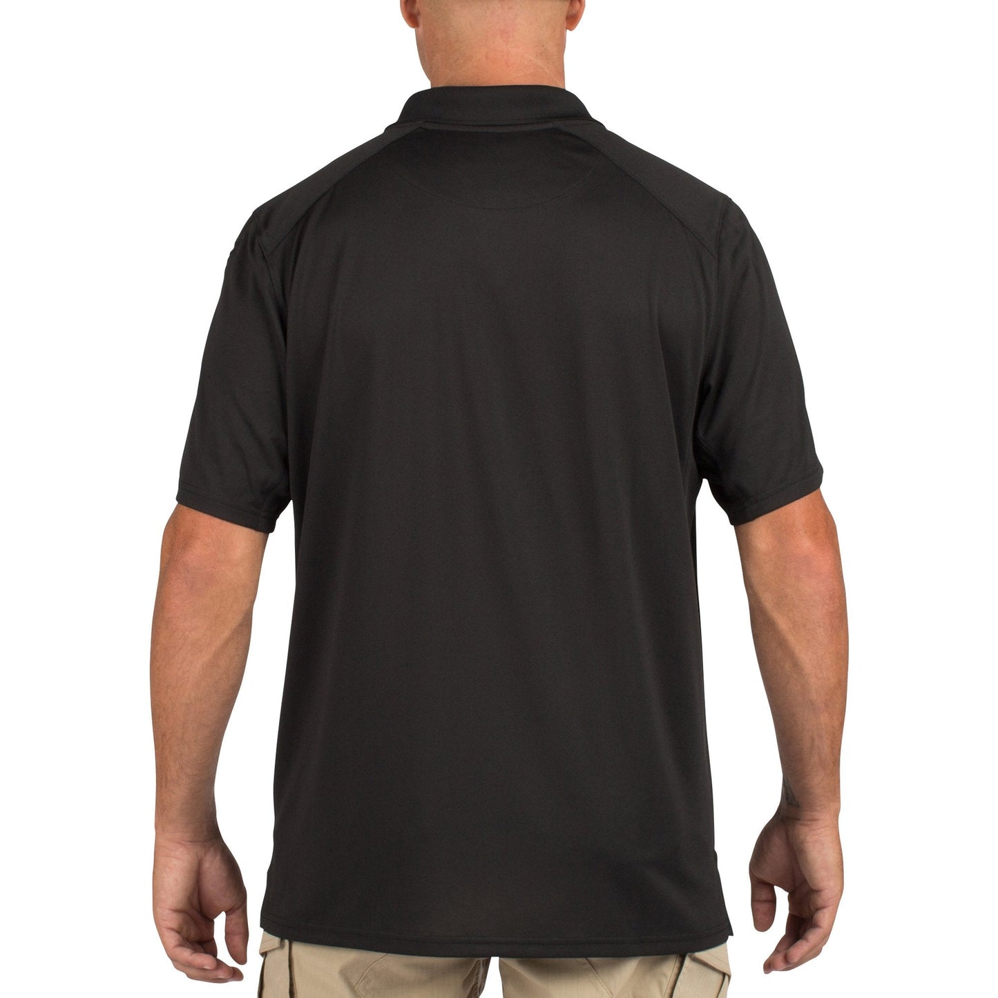 5.11 Helios Short Sleeve Polo Black Tactical Distributors Ltd New Zealand
