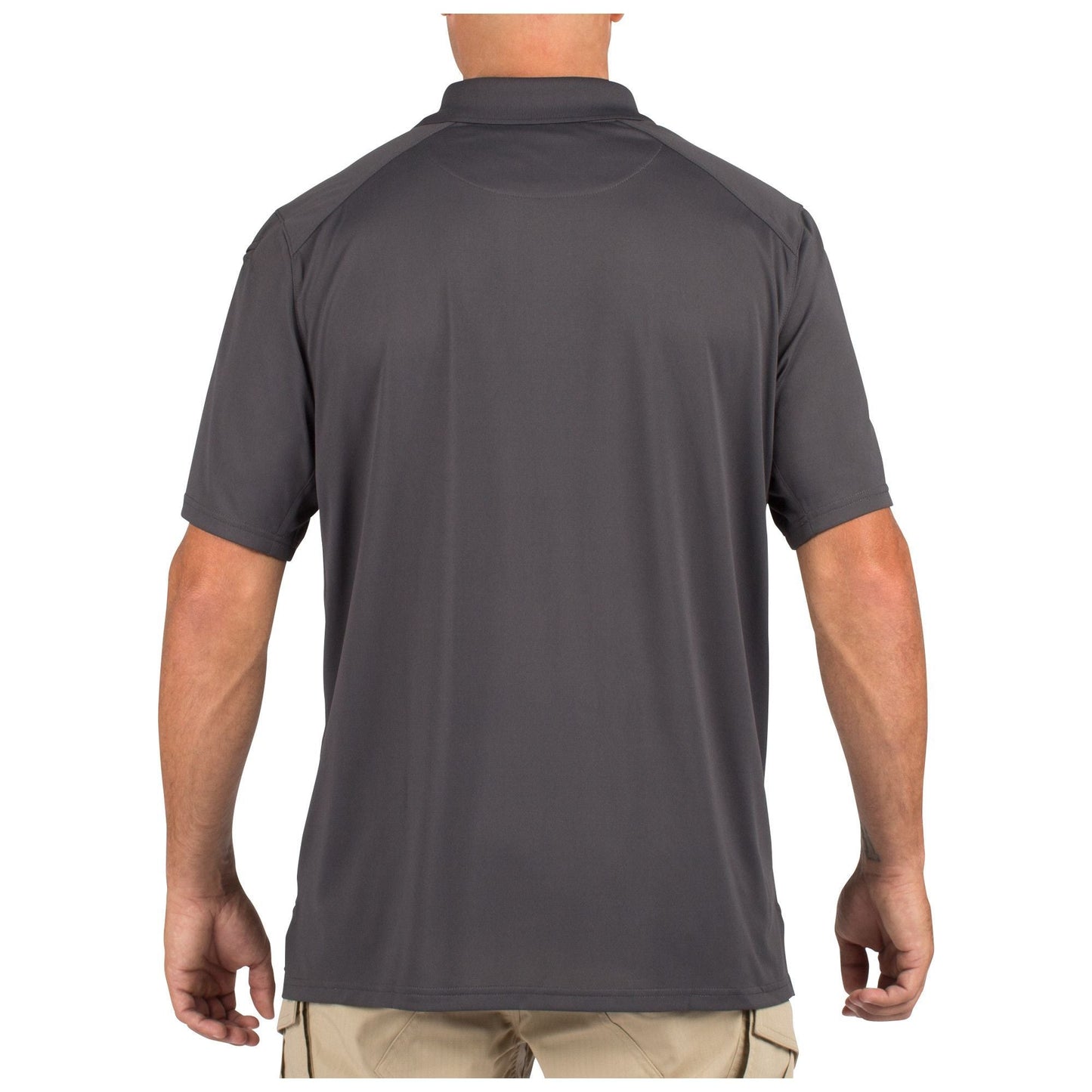 5.11 Helios Short Sleeve Polo Charcoal Tactical Distributors Ltd New Zealand