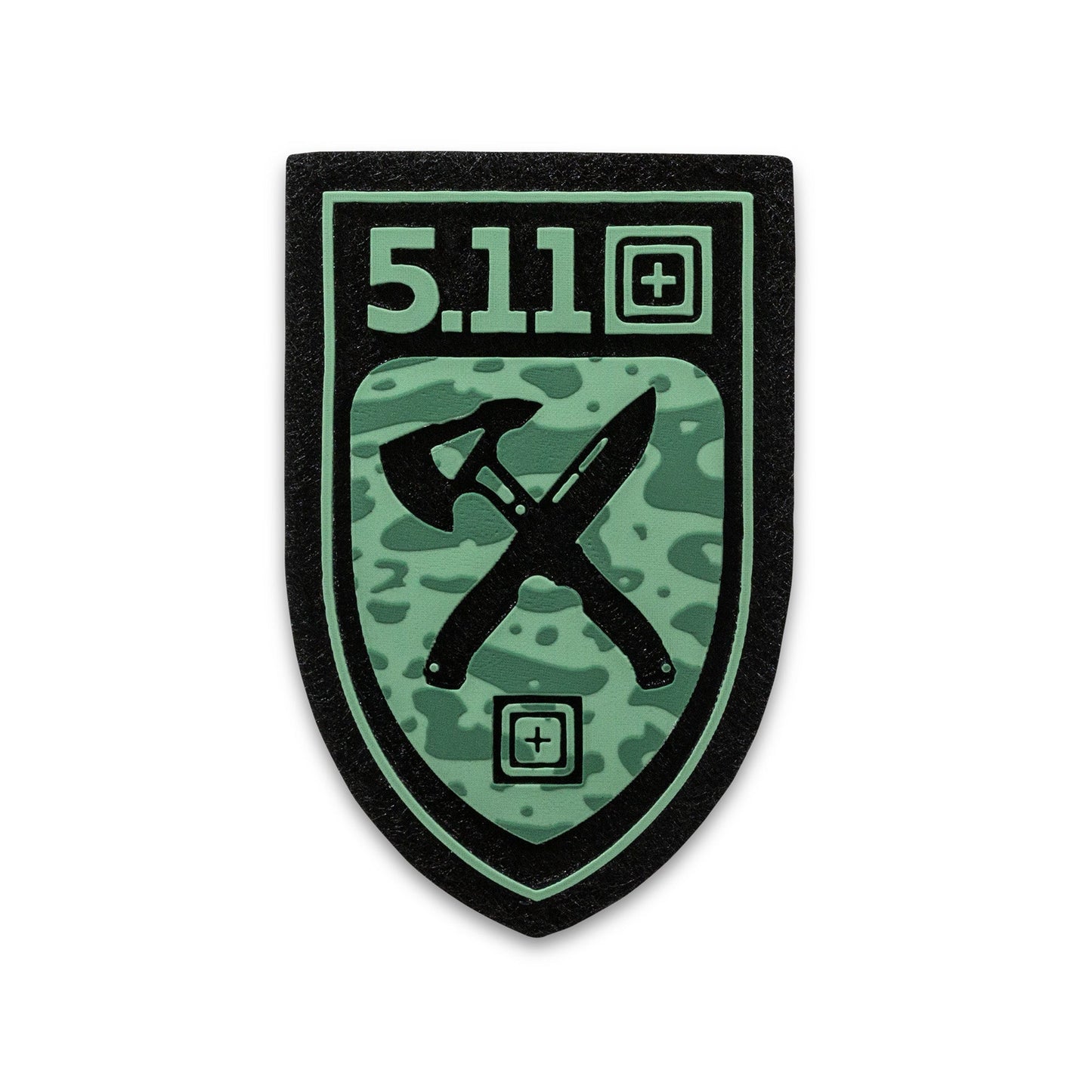 5.11 Tactical Crossed Blade Axe Patch Tactical Distributors Ltd New Zealand