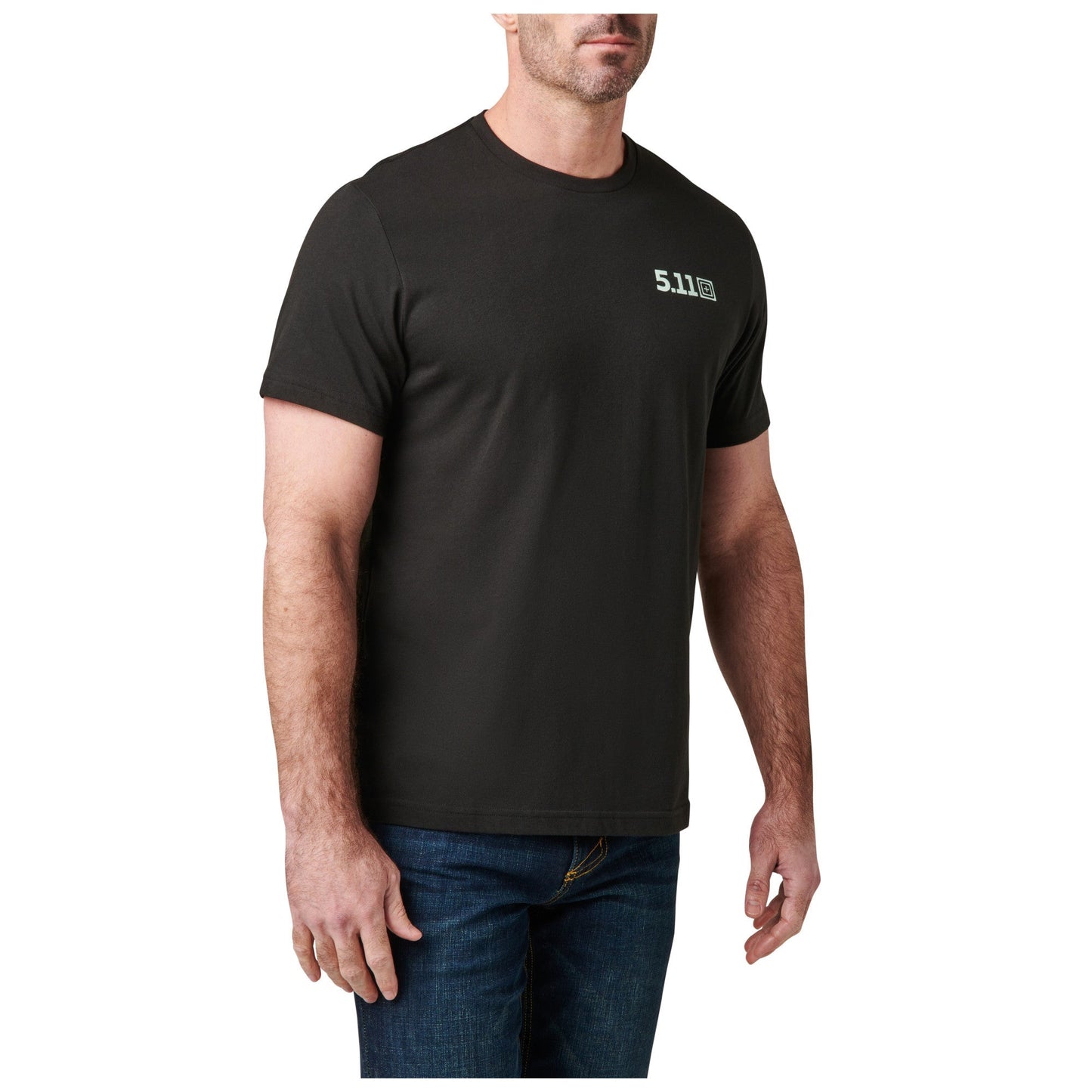 5.11 Tactical Overwatch Tee Black Tactical Distributors Ltd New Zealand