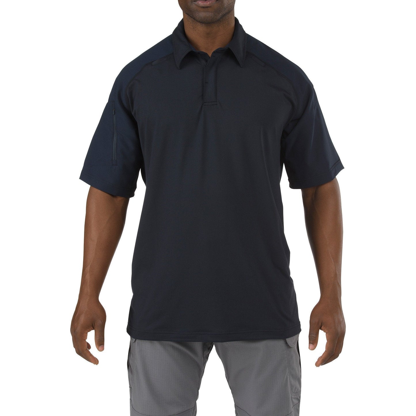 5.11 Tactical Rapid Performance Short Sleeve Polo Dark Navy Tactical Distributors Ltd New Zealand