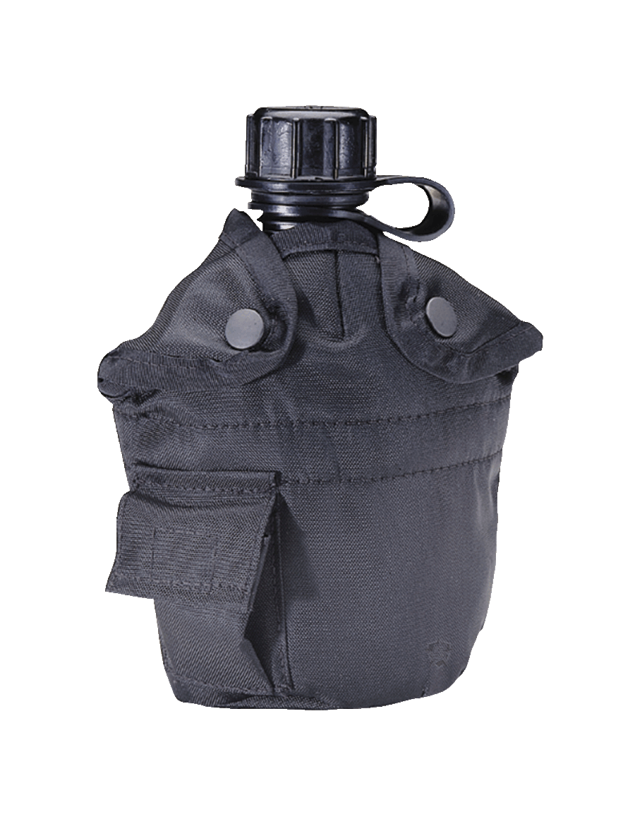 5ive Star Gear GI Spec 1qt Canteen Covers Black Tactical Distributors Ltd New Zealand