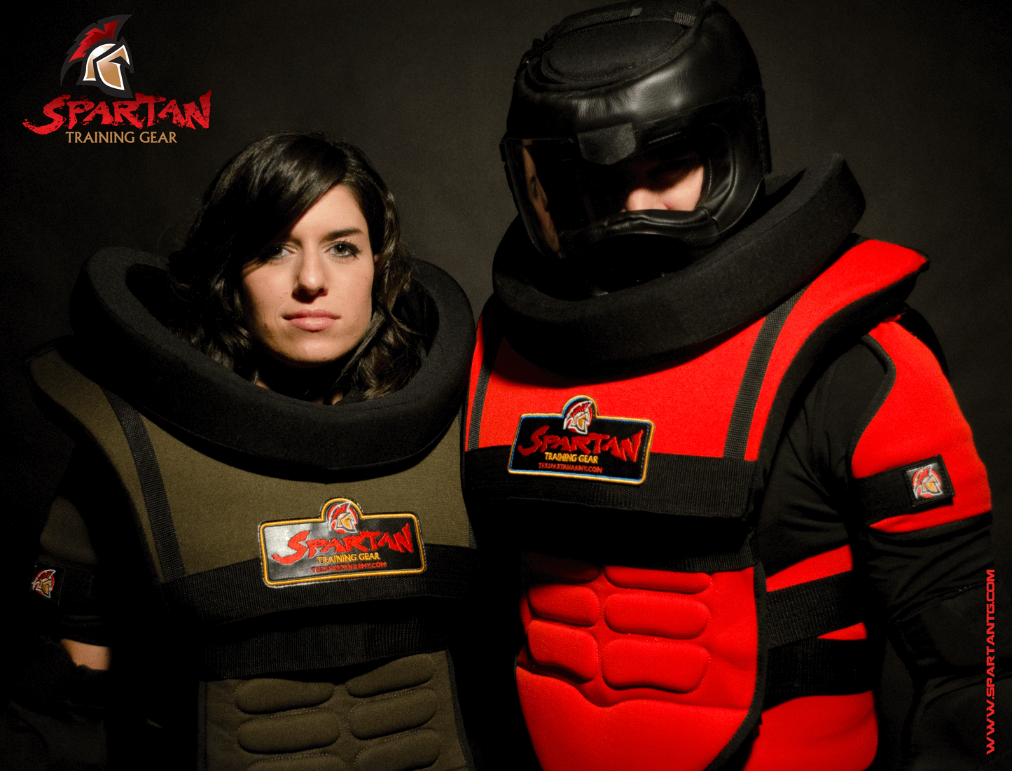 Spartan Training Gear Instructor Armour Alpha Vest (includes Biceps/Inner Forearm Pad)