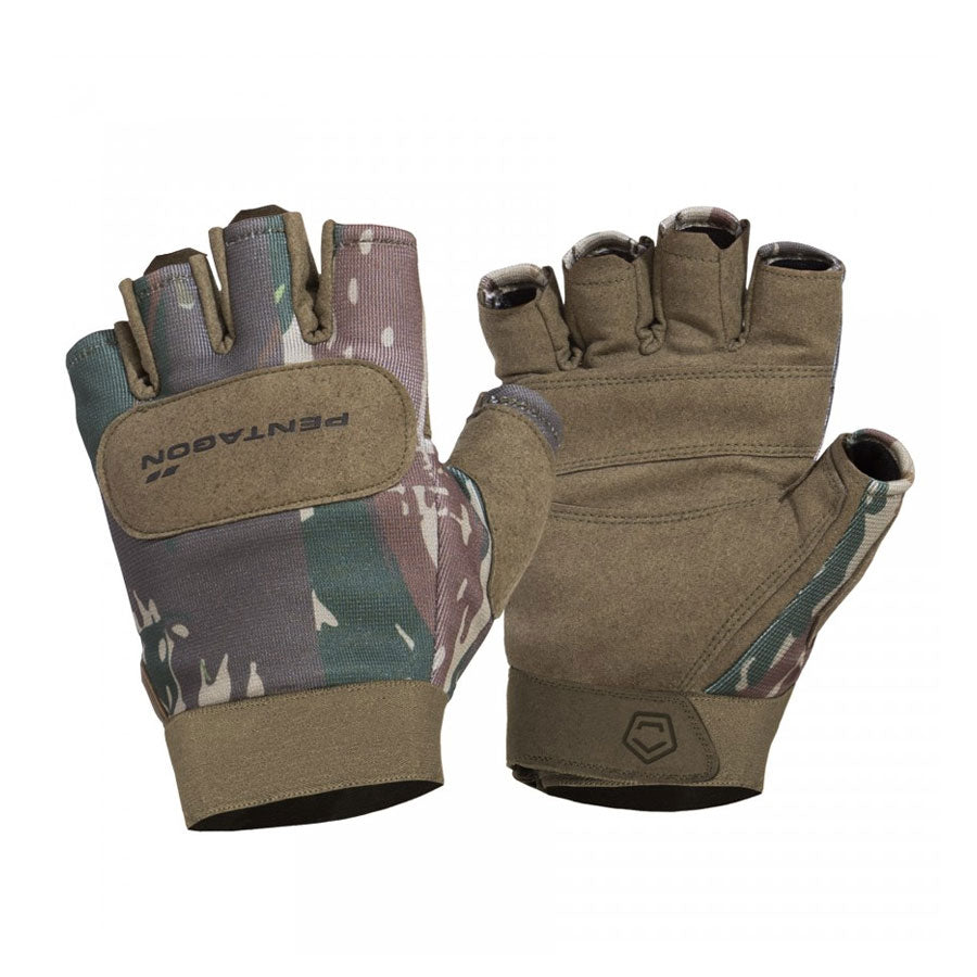 Pentagon Tactical Duty Mechanic 1/2 Gloves Camo