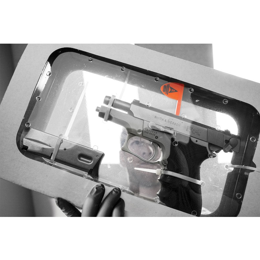 Arrowhead Forensics ClearView Weapons/Handgun Storage Kit 9" x 14.5" x 2.5" Tactical Distributors Ltd New Zealand