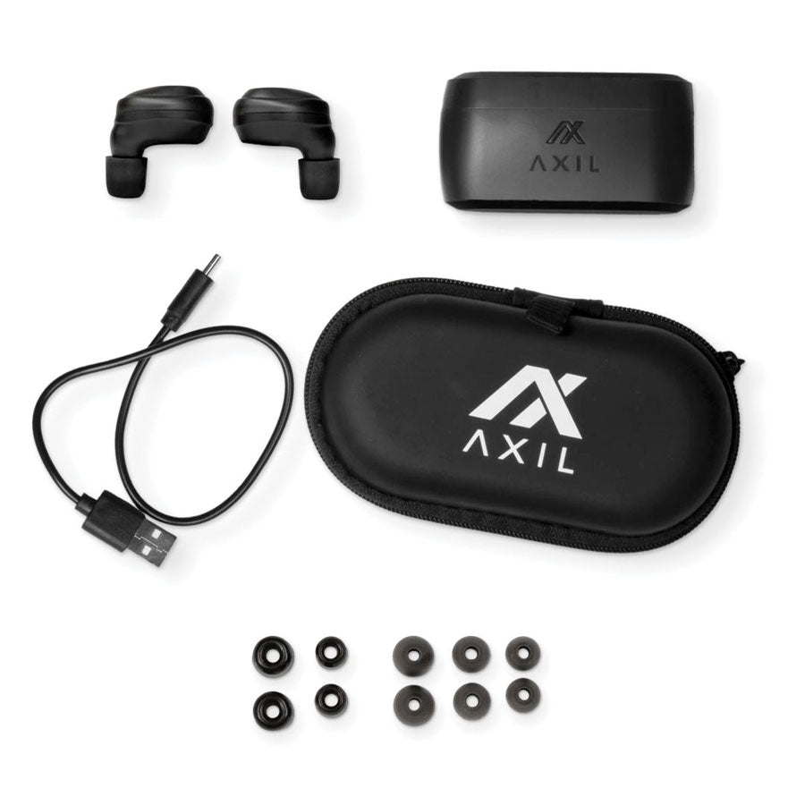 Axil XCOR Tactical Hearing Protection Earbuds with Touch Control and Bluetooth Tactical Distributors Ltd New Zealand