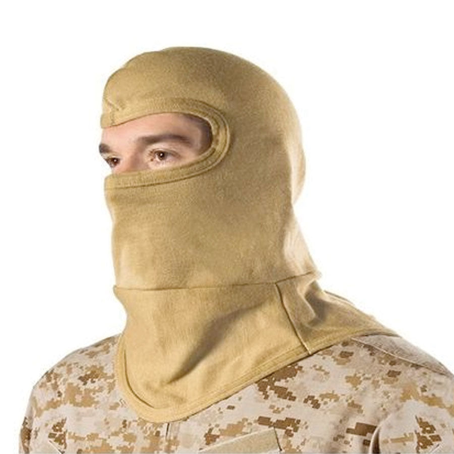 Blackhawk Balaclava Bibbed with Nomex Coyote Tan Tactical Distributors Ltd New Zealand