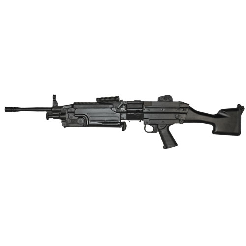 Blue Training Guns - FN M249 Color: Black Weighted: No Tactical Distributors Ltd New Zealand