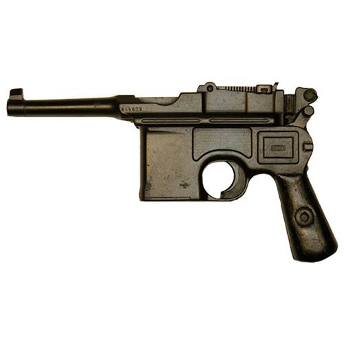 Blue Training Guns - Mauser Broomhandle Period Weapon Tactical Distributors Ltd New Zealand
