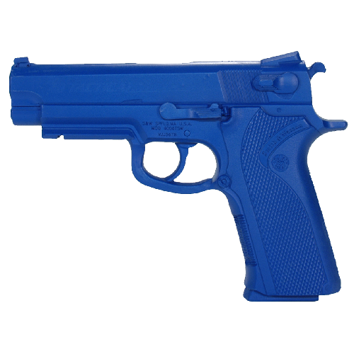 Blue Training Guns - Smith & Wesson 4006 Color: Blue Weighted: Yes Tactical Distributors Ltd New Zealand