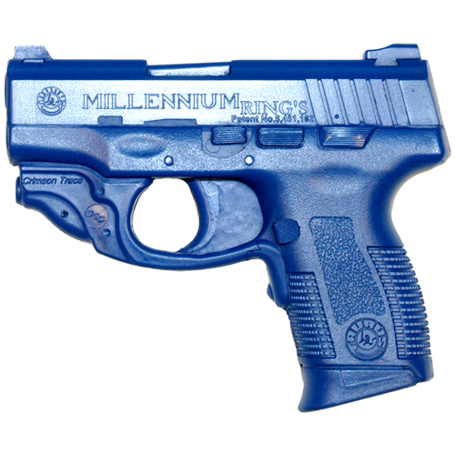 Blue Training Guns - Taurus Millennium Pro 140 w/ C.T. Laserguard Color: Blue Weighted: No Tactical Distributors Ltd New Zealand