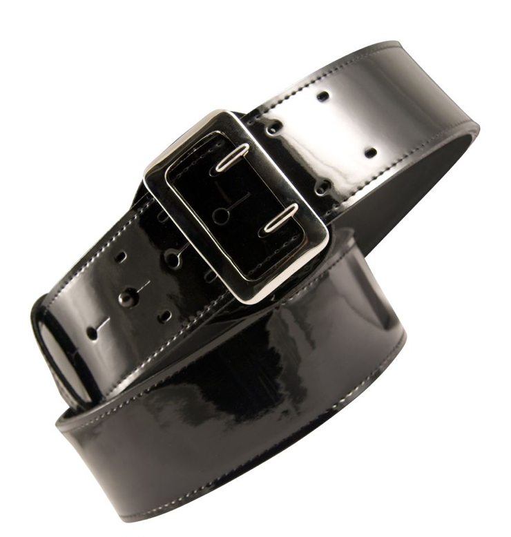 Boston Leather 6501 Sam Browne Duty Belt Fully Lined 2 1/4” Wide Black Solid Brass Black Tactical Distributors Ltd New Zealand