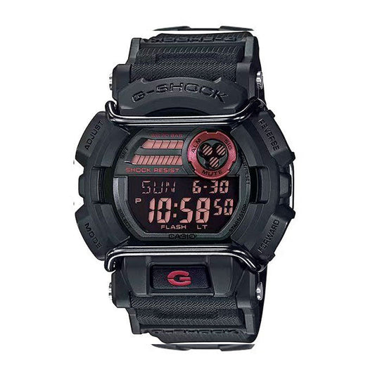 Casio G-Shock Classic with Flash Alert and World Time Black/Red Tactical Distributors Ltd New Zealand