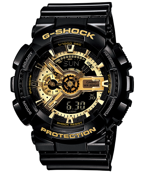 Casio G-Shock Duo/Chrono GA110GB-1A Tactical Distributors Ltd New Zealand