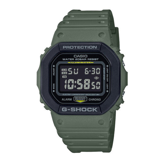 Casio G-Shock DW5610SU-3 Digital Watch Black OD Green Tactical Distributors Ltd New Zealand