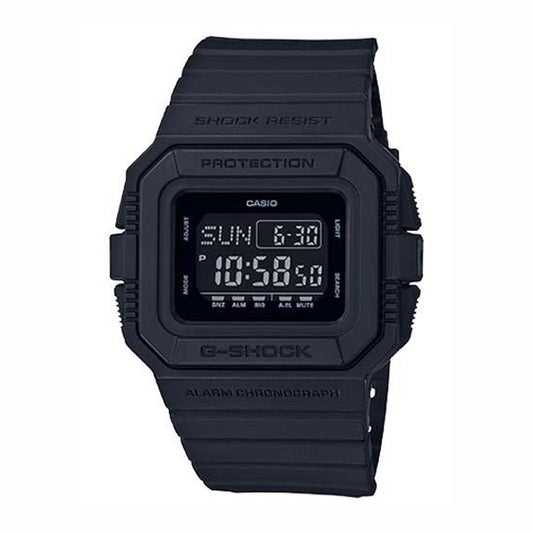Casio G-Shock DWD5500BB-1D Digital Watch All Black Classic Matte Tactical Distributors Ltd New Zealand