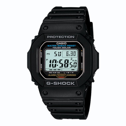Casio G-Shock G5600E-1 Digital Watch Solar Black Tactical Distributors Ltd New Zealand