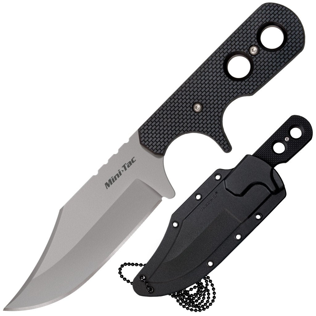Cold Steel Mini Tac Bowie Plain Edge Knife Tactical Distributors Ltd New Zealand