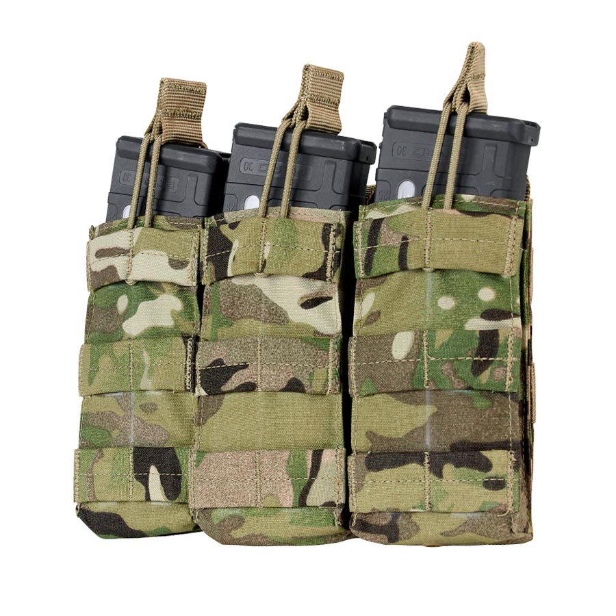 Condor Triple M4/M16 Open Top Mag Pouch Multicam Tactical Distributors Ltd New Zealand