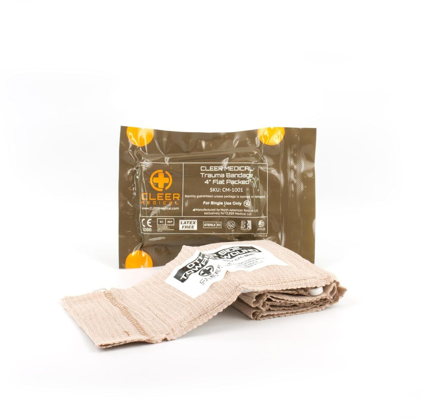 Eleven 10 Compact Medical Trauma Bandage - 4 Inches Tactical Distributors Ltd New Zealand