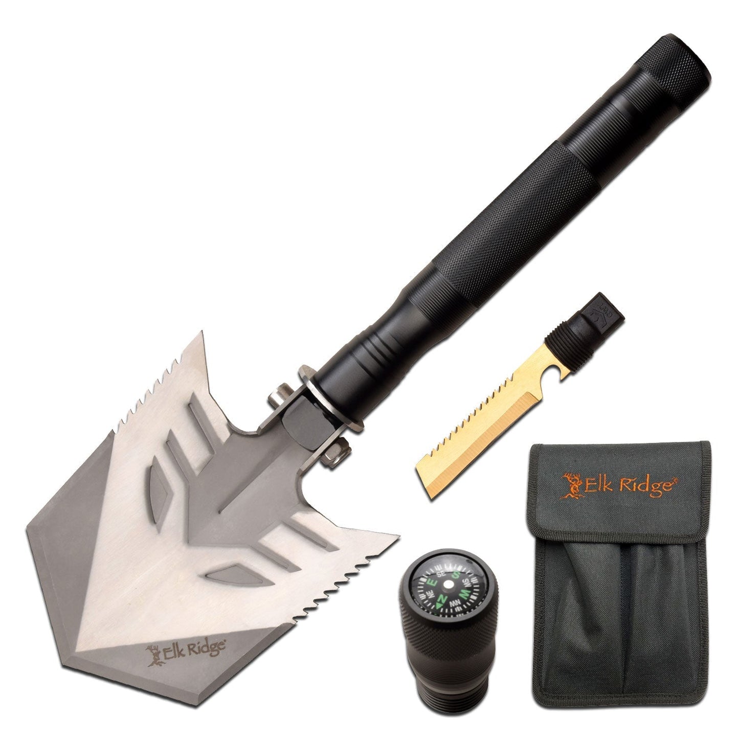 Elk Ridge Multi-Function Shovel (Clamshell) - ER-962 Tactical Distributors Ltd New Zealand