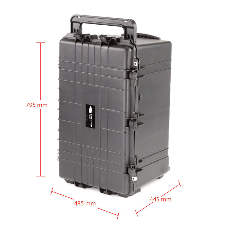 Evolution Gear 5545 Camera & Drone Hard Trolley Case Black Tactical Distributors Ltd New Zealand
