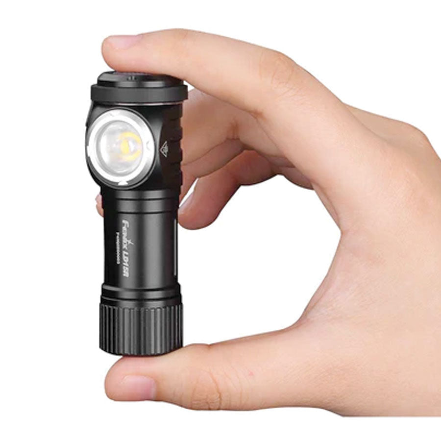 Fenix LD15R USB Rechargeable Right Angle Flashlight Tactical Distributors Ltd New Zealand