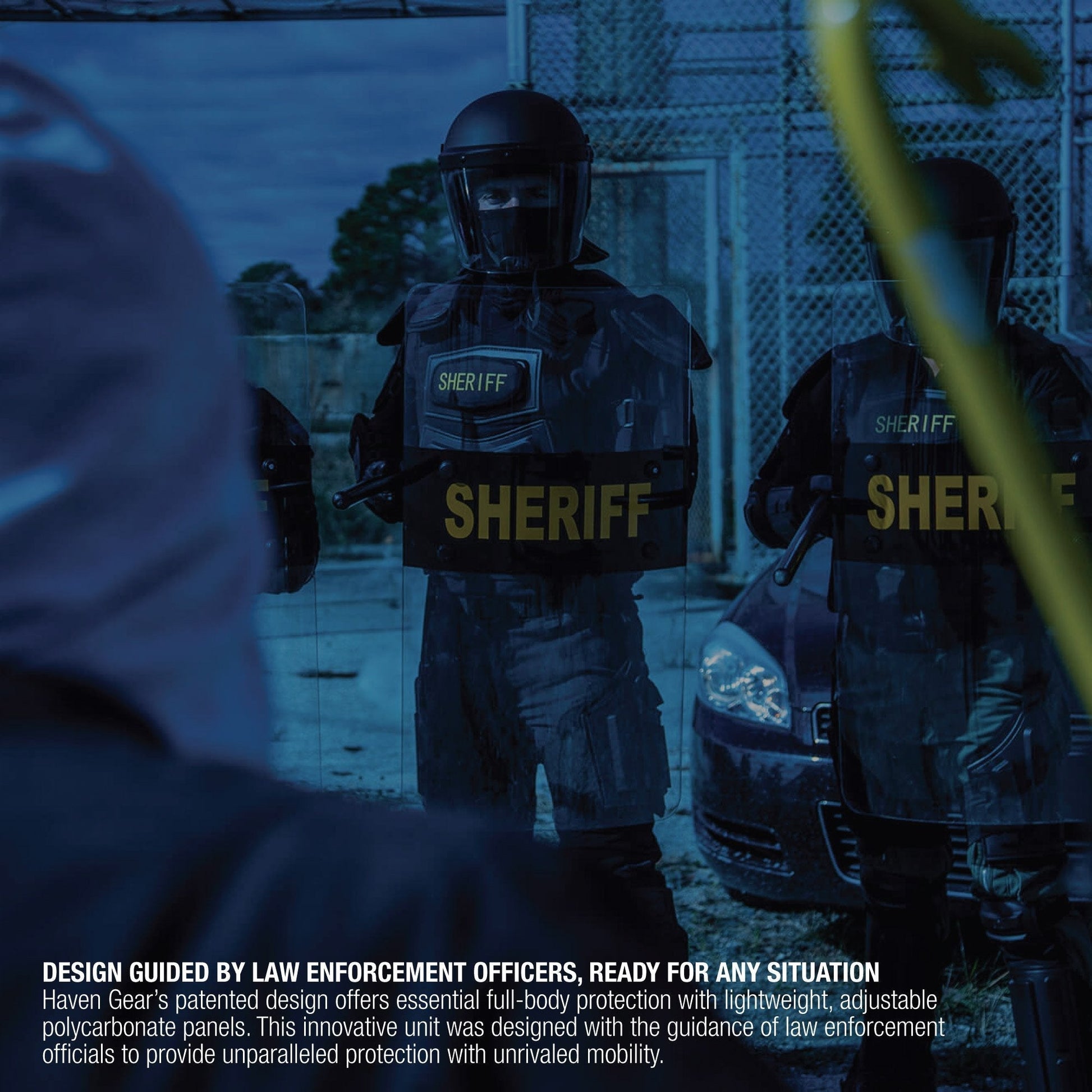 Haven Gear Patrol Riot Suit Black Tactical Distributors Ltd New Zealand