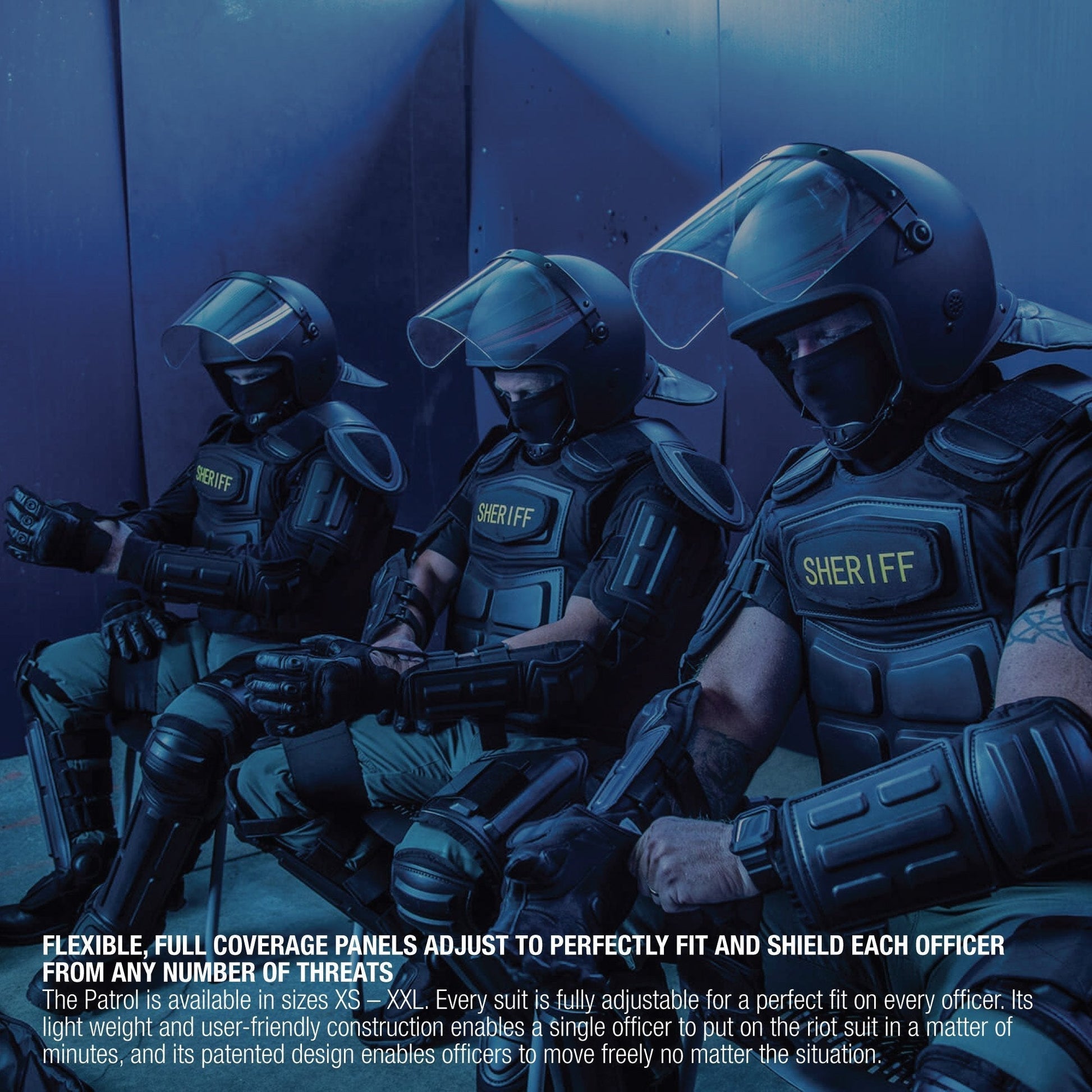 Haven Gear Patrol Riot Suit Black Tactical Distributors Ltd New Zealand