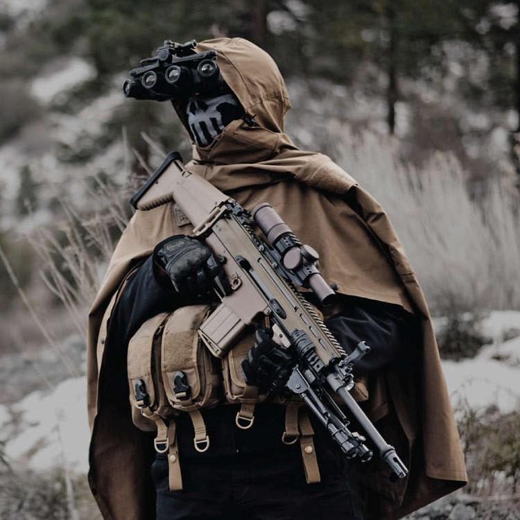 Hazard 4 Poncho Villa 2020 Version Technical Soft-Shell Poncho Navy Blue Tactical Distributors Ltd New Zealand