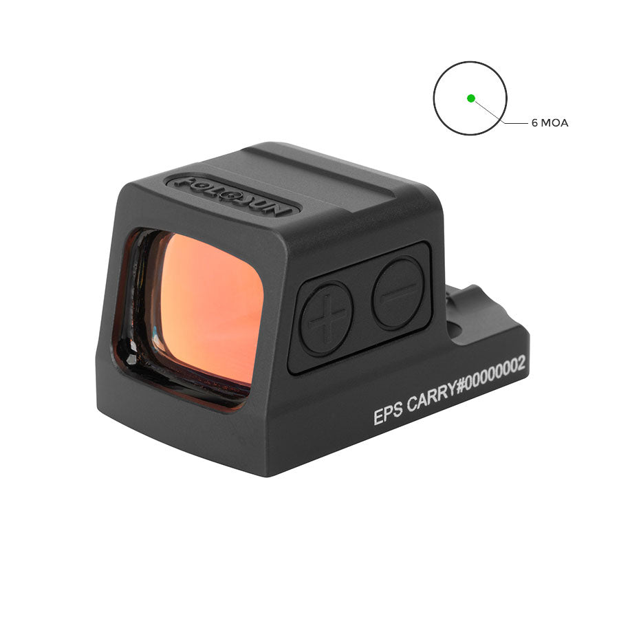 Holosun EPS Carry Compact Enclosed Pistol Sight 6 MOA Dot Tactical Distributors Ltd New Zealand