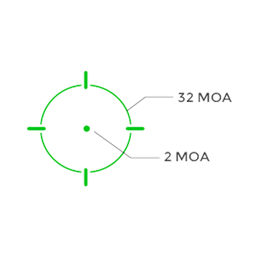 Holosun Miniature Reflex Handgun Sight with Solar Power Titanum HE508T-GR X2 Tactical Distributors Ltd New Zealand
