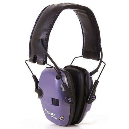 Howard Leight R-02522 Impact Sport Electronic Earmuff Purple Colour Tactical Distributors Ltd New Zealand
