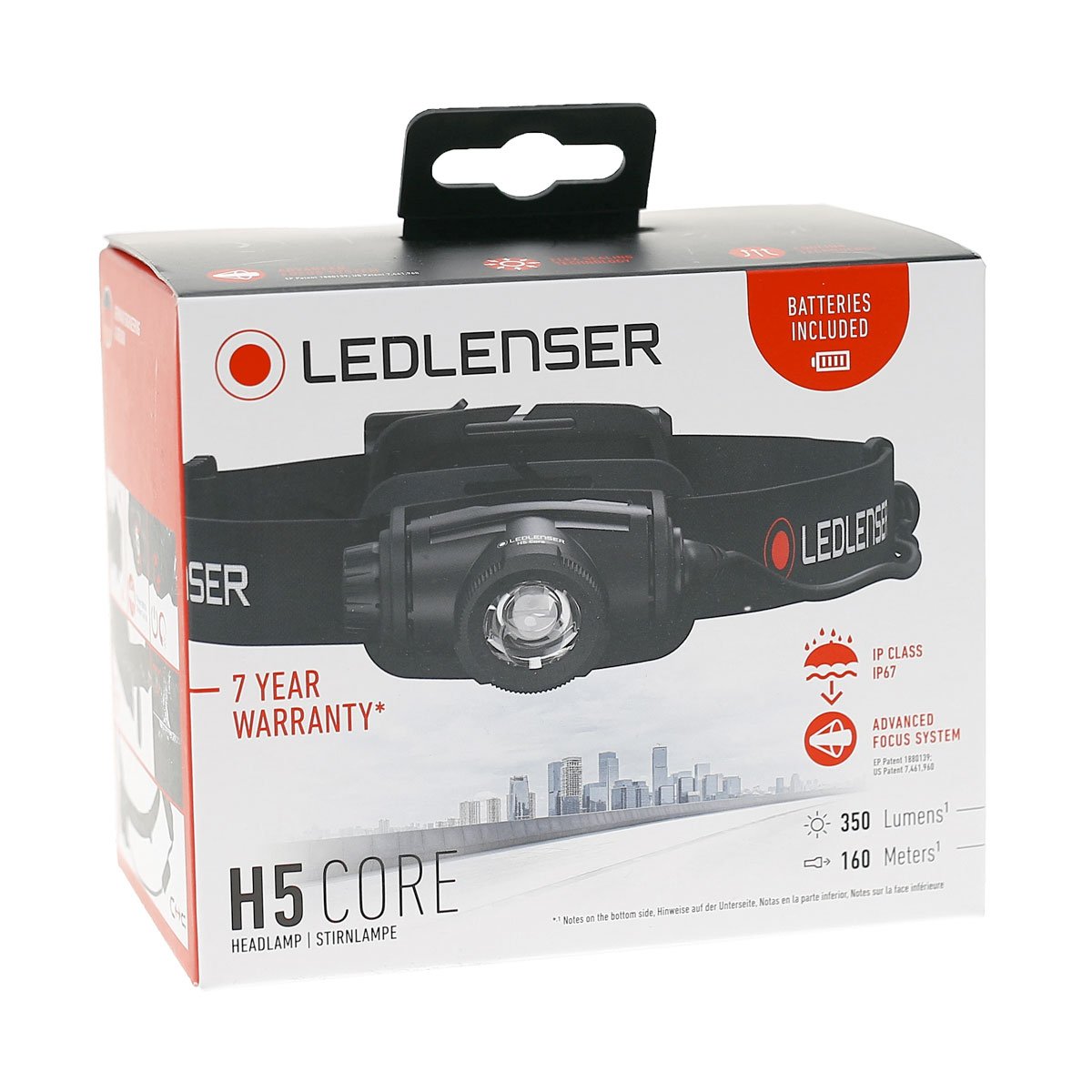 Ledlenser H5 Core Headlamp with Box Tactical Distributors Ltd New Zealand