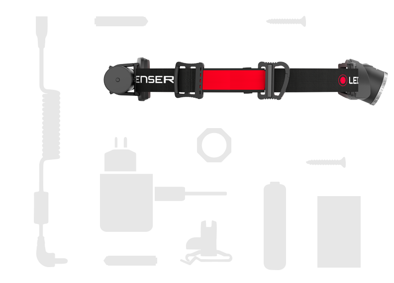 Ledlenser H8R 600 Lumens Rechargeable Headlamp Gift Box Tactical Distributors Ltd New Zealand