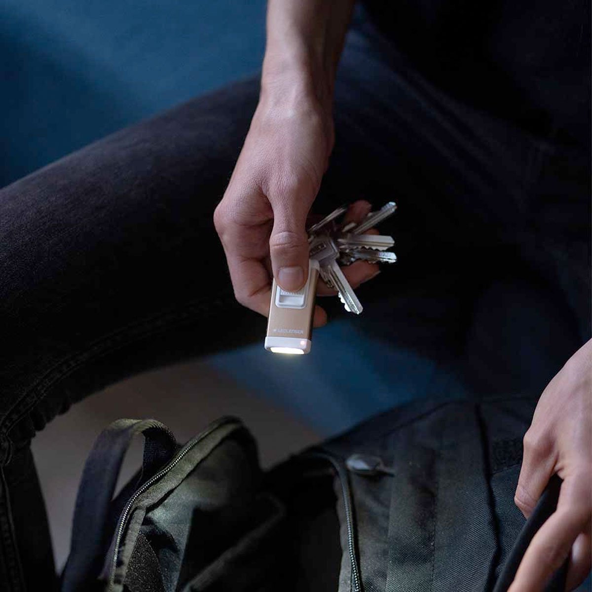 Ledlenser K4R Rechargeable Key Ring Lamp with Gift Box Tactical Distributors Ltd New Zealand