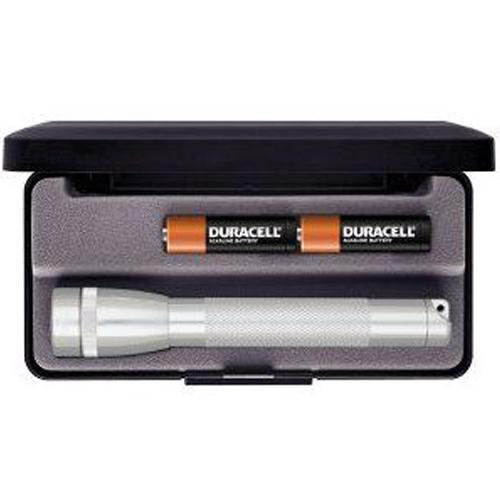 Maglite 2 Cell AA Mini Maglite Flashlight Silver Tactical Distributors Ltd New Zealand