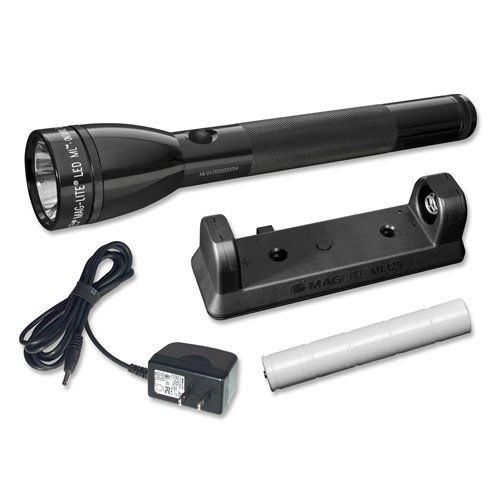 Maglite ML125 LED Rechargeable Flashlight System 120V Converter Tactical Distributors Ltd New Zealand