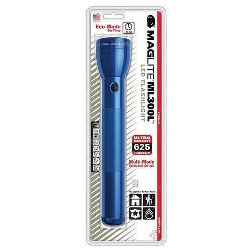 Maglite ML300L 3D Cell LED Flashlight Blue Tactical Distributors Ltd New Zealand