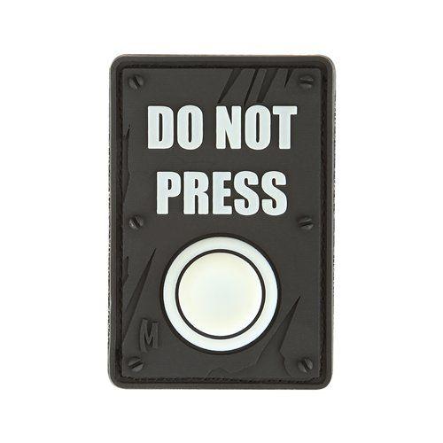 Maxpedition Do Not Press Morale Patch - Glow Tactical Distributors Ltd New Zealand