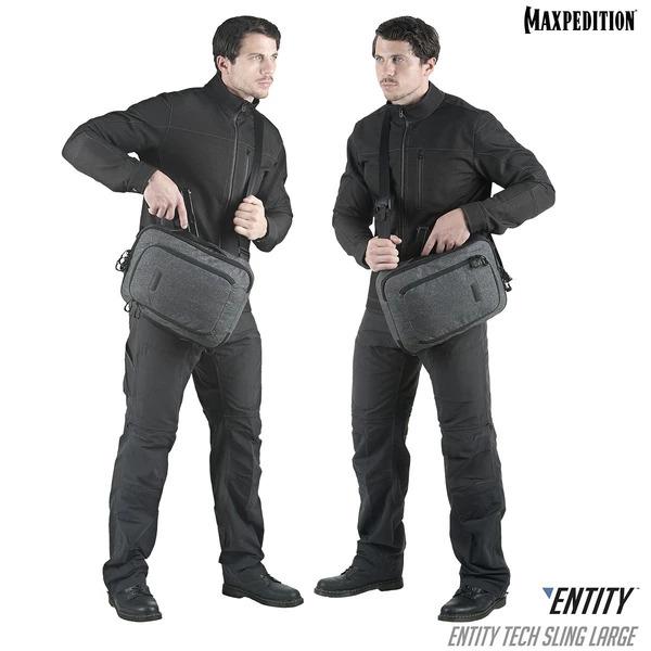 Maxpedition Entity Tech Sling Bag Large 10L Charcoal Tactical Distributors Ltd New Zealand