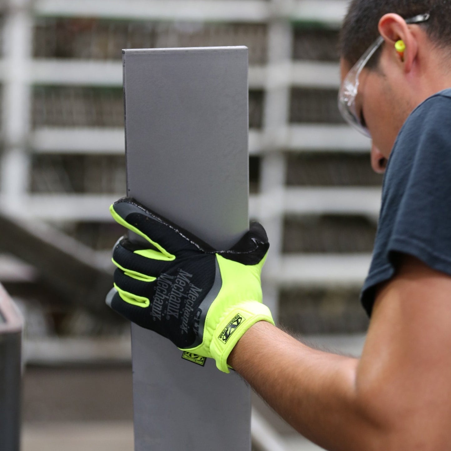 Mechanix Wear FastFit E5 Cut-Resistant Gloves Hi-Viz Yellow Tactical Distributors Ltd New Zealand