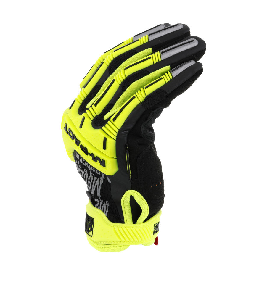 Mechanix Wear M-Pact Hi-Viz E5 Glove Fluorescent Yellow Tactical Distributors Ltd New Zealand