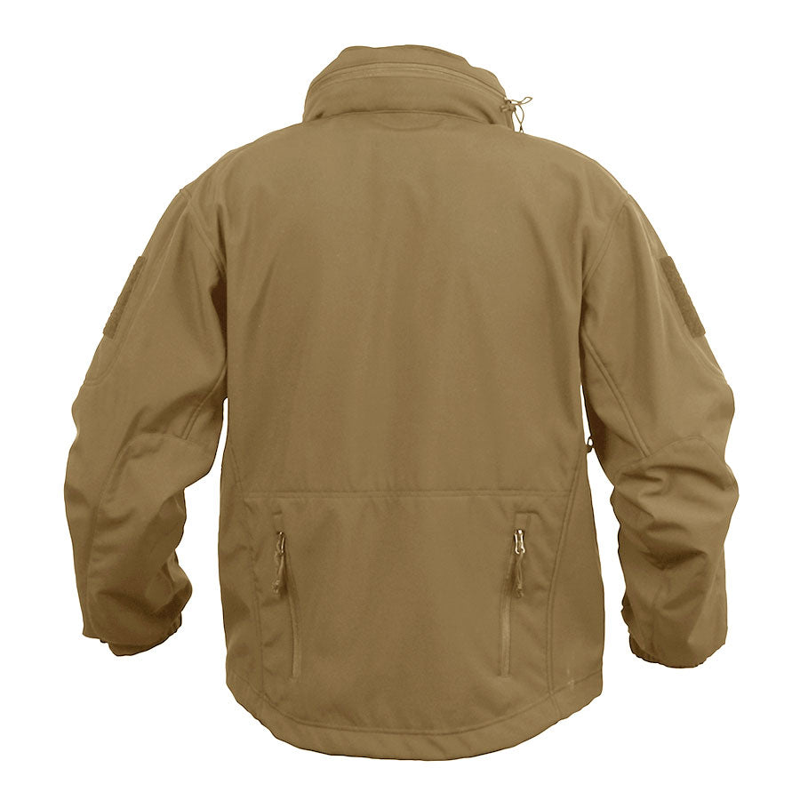 MilSpec Concealed Carry Soft Shell Jacket Coyote Brown Tactical Distributors Ltd New Zealand