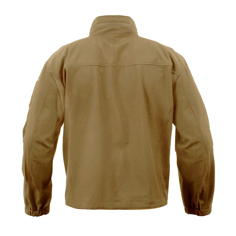 MilSpec Covert Ops Lightweight Soft Shell Jacket Coyote Brown Tactical Distributors Ltd New Zealand