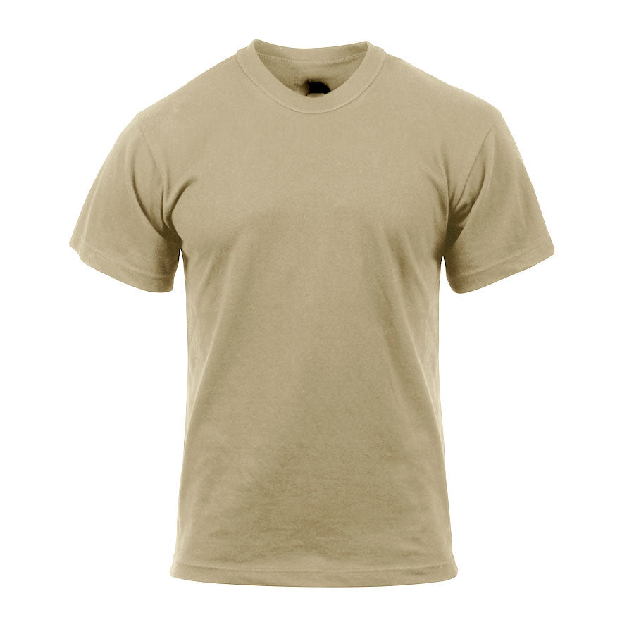 MilSpec Moisture Wicking Short Sleeve T-Shirt Desert Sand Tactical Distributors Ltd New Zealand