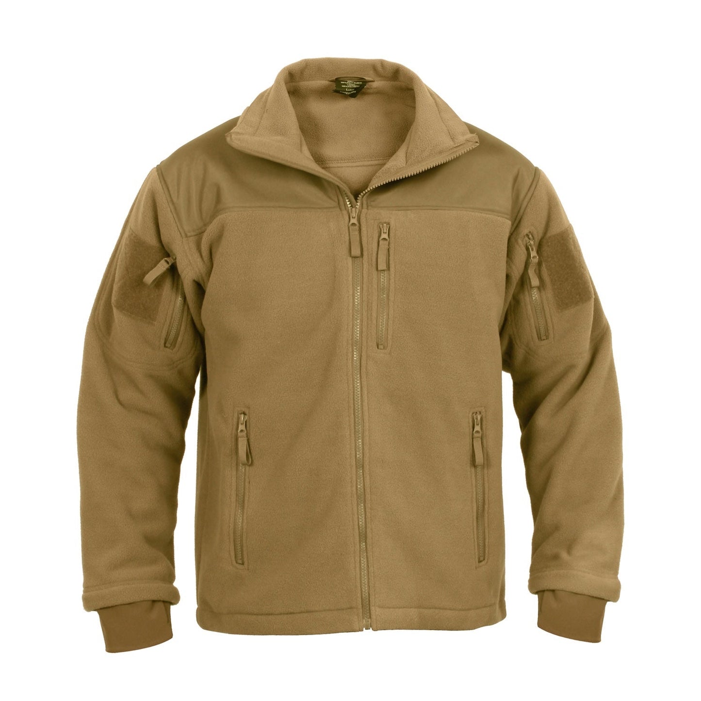 MilSpec Spec Ops Tactical Fleece Jacket Coyote Brown Coyote Brown Tactical Distributors Ltd New Zealand