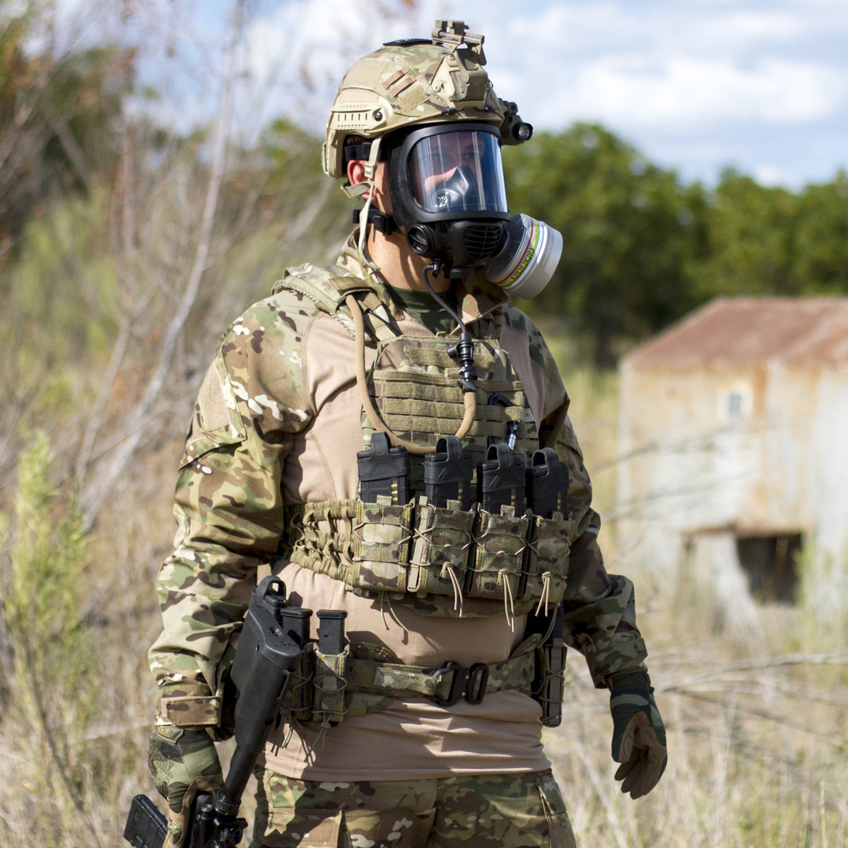 MIRA Safety CM-6M Tactical Gas Mask Full-Face Respirator for CBRN Defense Tactical Distributors Ltd New Zealand