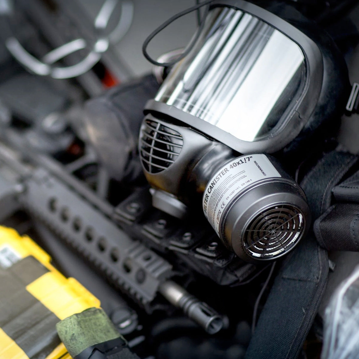 MIRA Safety CM-6M Tactical Gas Mask Full-Face Respirator for CBRN Defense Tactical Distributors Ltd New Zealand